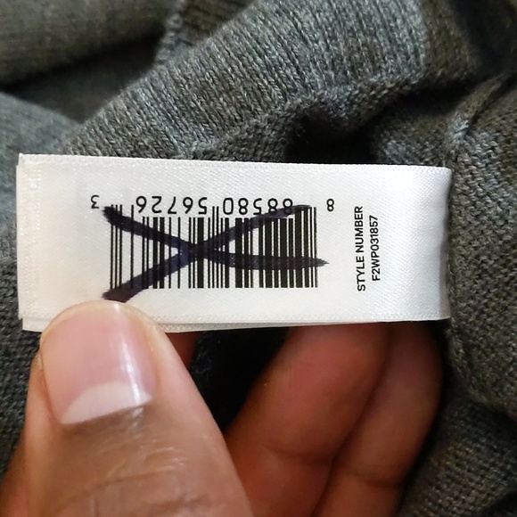 Joe Fresh| NWT Grey Long sleeve Turtleneck Sweater Dress Cotton Blend - Picture 13 of 13